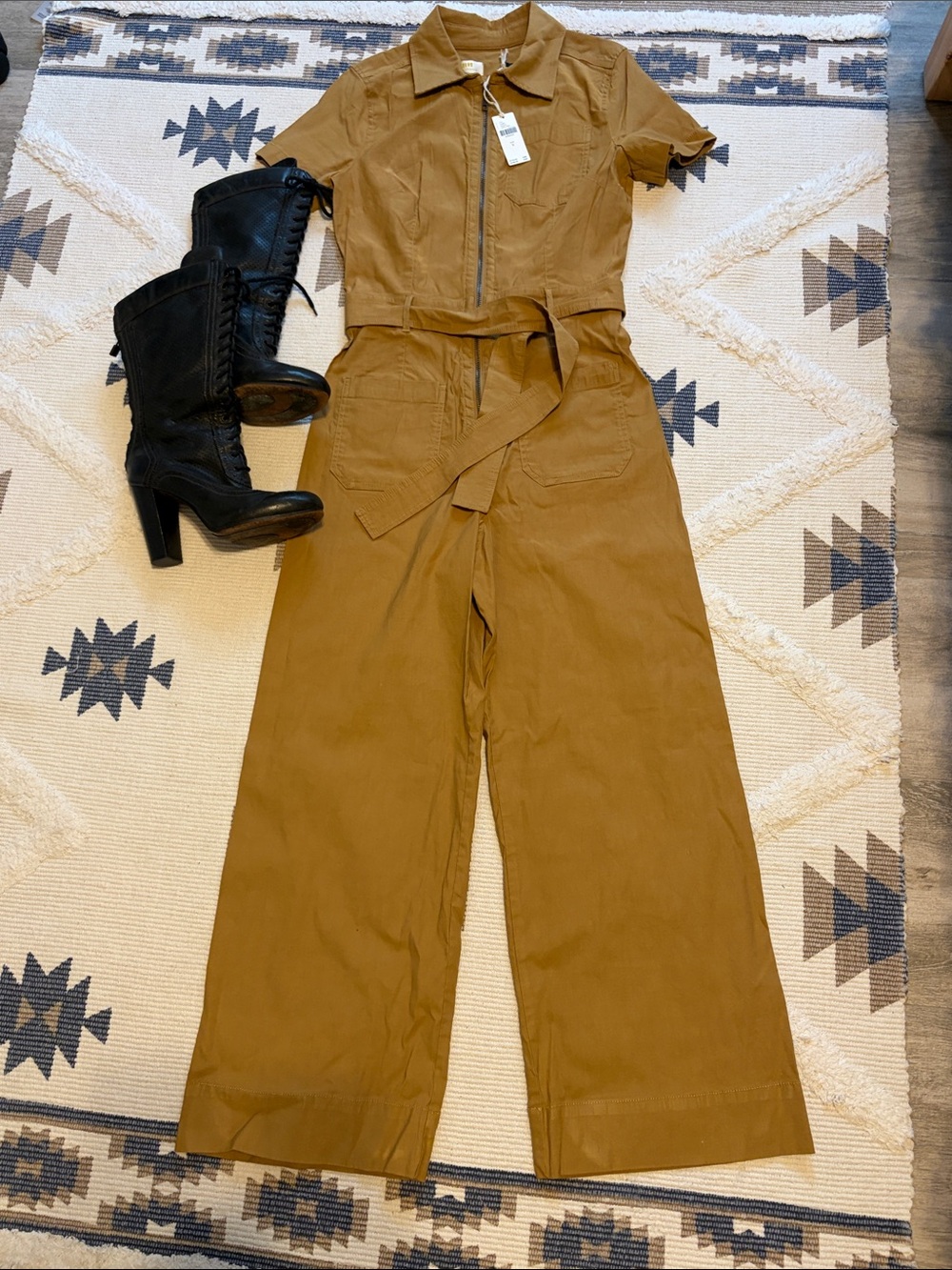 Anthropology The Colette Weekend Jumpsuit by Maeve  size 6